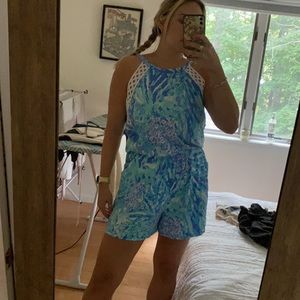 LILY PULITZER ROMPER SIZE L